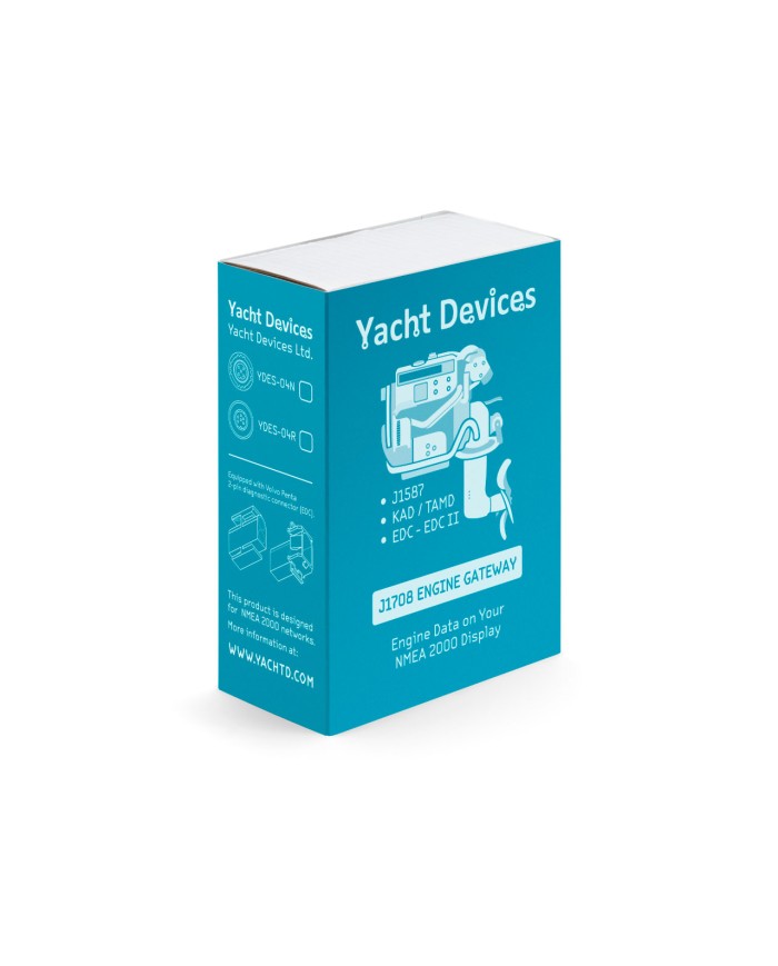 J1708 Engine Gateway YDES | Yacht Devices J1708 Engine Gateway YDES | Yacht Devices