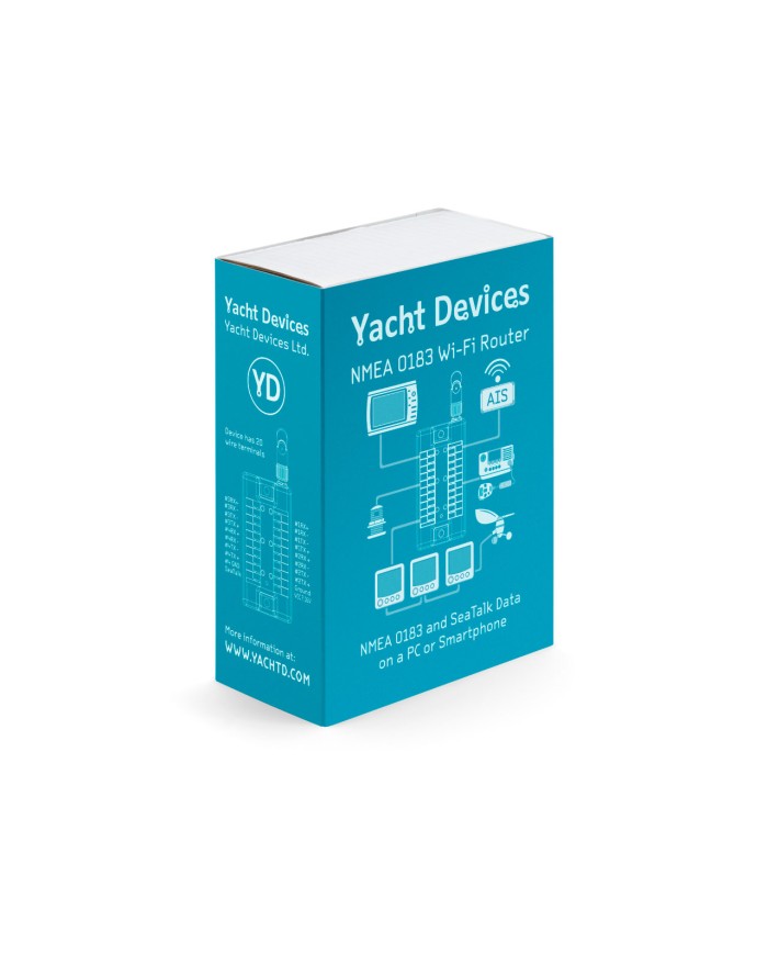 NMEA 0183 Wi-Fi Router YDWR-02 NMEA 0183 Wi-Fi Router YDWR-02