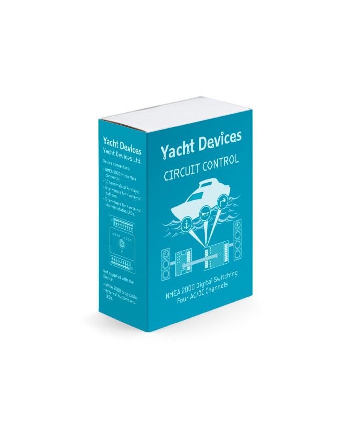 Schaltkreissteuerung YDCC-04N | Yacht Devices Schaltkreissteuerung YDCC-04N | Yacht Devices