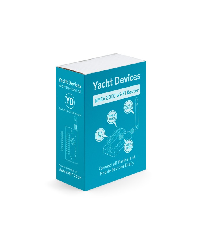 NMEA 2000 Wi-Fi Router YDNR-02N | Yacht Devices NMEA 2000 Wi-Fi Router YDNR-02N | Yacht Devices