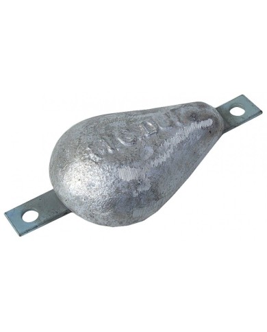 Boulon en magnésium sur anode en forme de poire, eau douce, MD76 Boulon en magnésium sur anode en forme de poire, eau douce, MD76