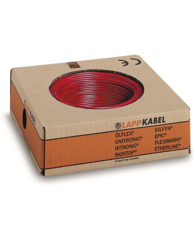 Kabel 35mm2, ROT feindrährig verzinnt, Abpressungen mit Schrumpfschlauch ROT verschlossen Kabel 35mm2, ROT feindrährig verzinnt, Abpressungen mit Schrumpfschlauch ROT verschlossen