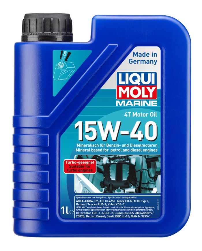 4T Motoröl 15W-40 1 Liter | Liqui Moly 4T Motoröl 15W-40 1 Liter | Liqui Moly