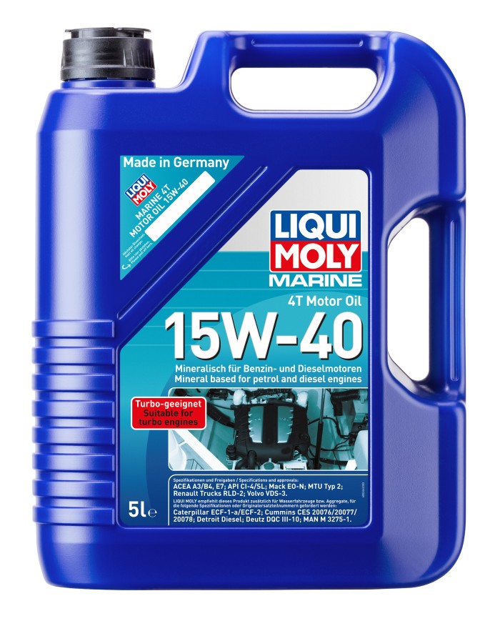 Huiles pour moteurs 4 temps | Huile moteur 4T 15W-40 5 litres Huiles pour moteurs 4 temps | Huile moteur 4T 15W-40 5 litres