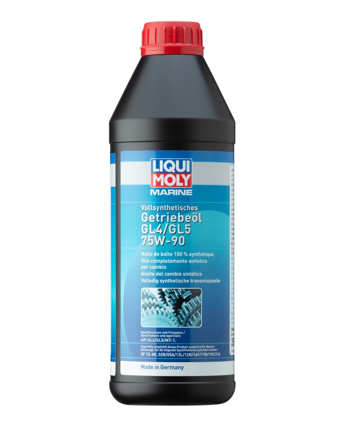 Huiles de transmission entièrement synthétiques | Huile de boîte 100% synthétique GL4/GL5 75W-90 1L Huiles de transmission entièrement synthétiques | Huile de boîte 100% synthétique GL4/GL5 75W-90 1L