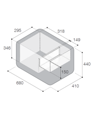 Frigos portables | Réfrigérateur-congélateur portable VF35P Frigos portables | Réfrigérateur-congélateur portable VF35P