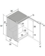 Froid & réfrigération | Réfrigérateur-Congélateur C39i CHR, noir Froid & réfrigération | Réfrigérateur-Congélateur C39i CHR, noir