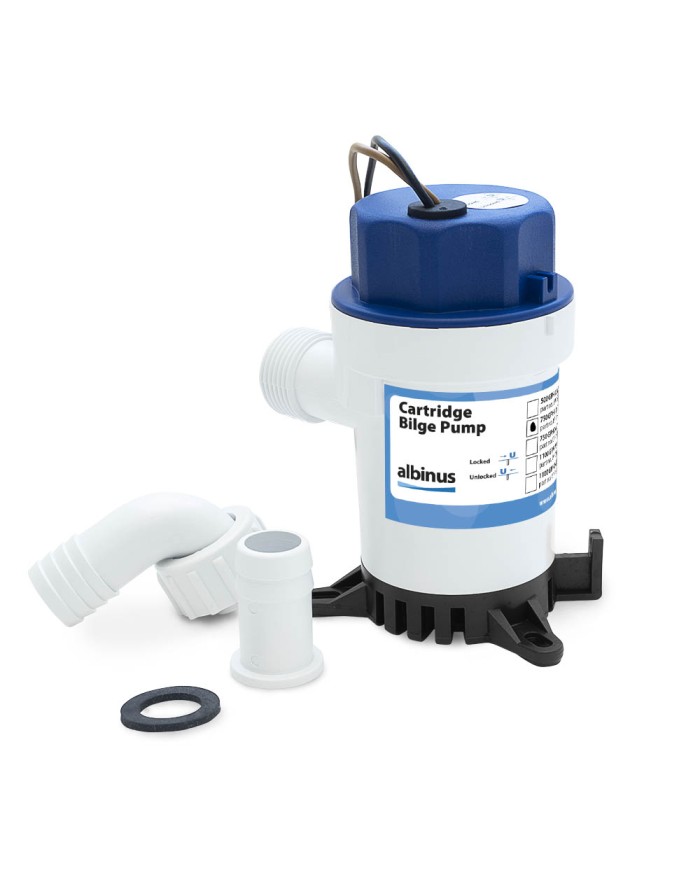 Kartuschen-Bilgenpumpe 750GPH 24V | Albin Group