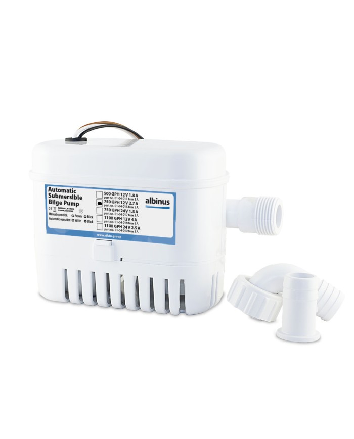 Automatische Bilgenpumpe 750 GPH 24V | Albin Group