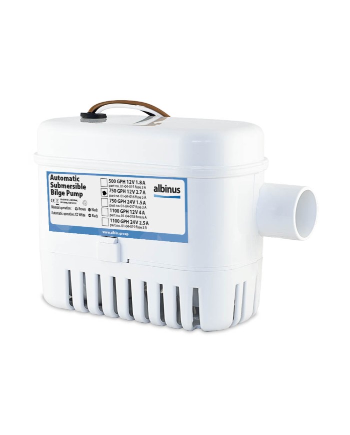 Automatische Bilgenpumpe 1100 GPH 12V