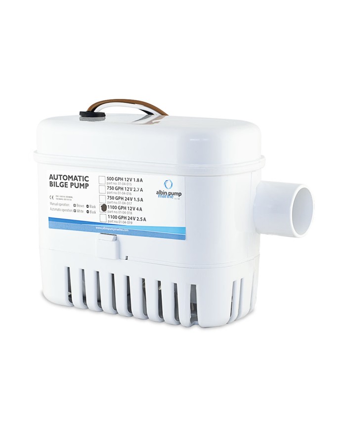 Automatische Bilgenpumpe 1100 GPH 24V | Albin Group Automatische Bilgenpumpe 1100 GPH 24V | Albin Group