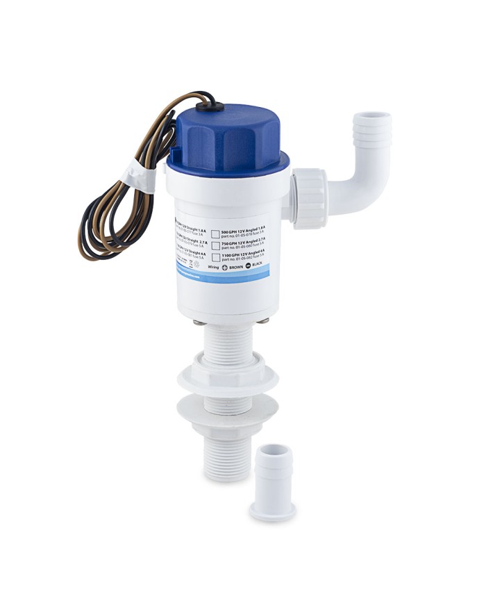 Belüfterpumpe 500GPH 12V Gerade Belüfterpumpe 500GPH 12V Gerade