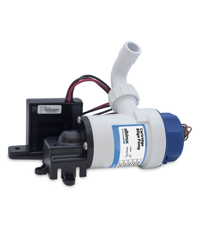 Kartuschen-Kombi-Bilgenpumpe niedrig 750GPH 12V | Albin Group Kartuschen-Kombi-Bilgenpumpe niedrig 750GPH 12V | Albin Group