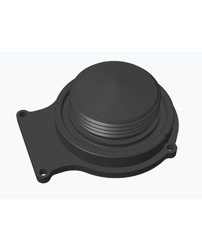 C Spezialadapter auf einem Metalltank | Gobius