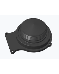 C Spezialadapter auf einem Metalltank | Gobius