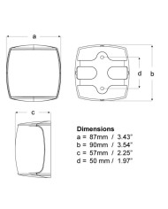 Navigationslichter, NaviLED PRO Mastlicht 225°/ weiss / Vertikal | Hella NaviLED