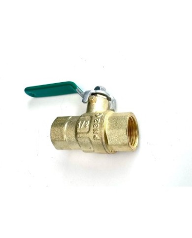 Kugelhahn Vollstrom mit Griff 1/2"