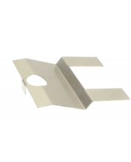 Plaque de couverture pour passage de cloison 111 mm