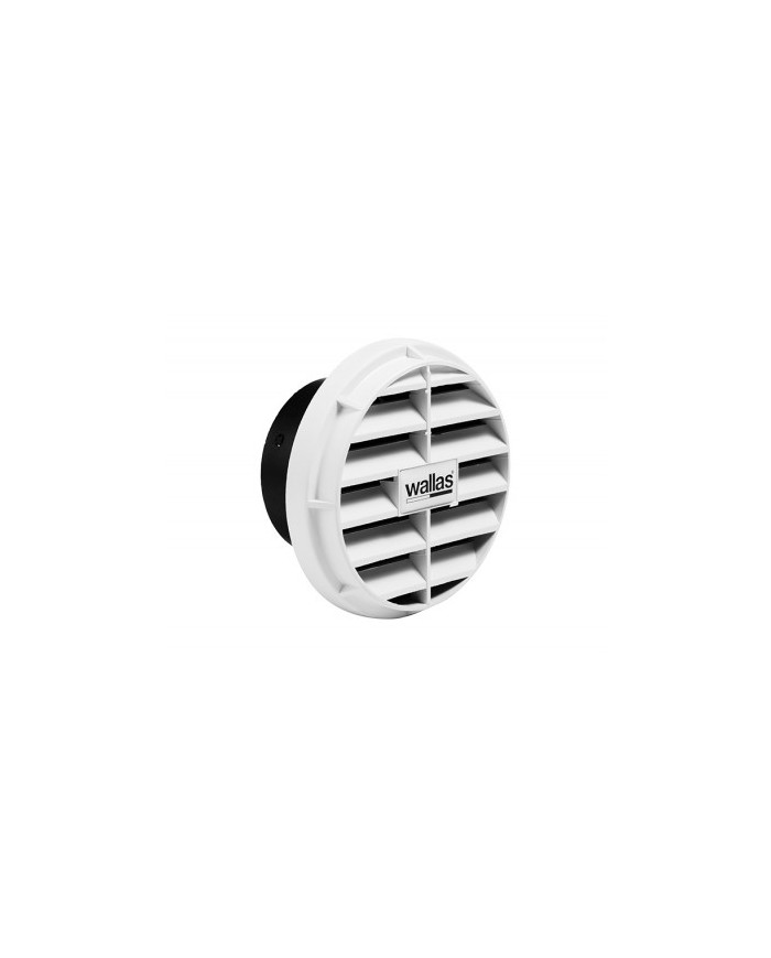 Wallas Warmluftauslass ø 60 mm weiß | 
