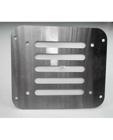 Plaque grille d’extrémité pour chauffage Matrix 1,8 kW