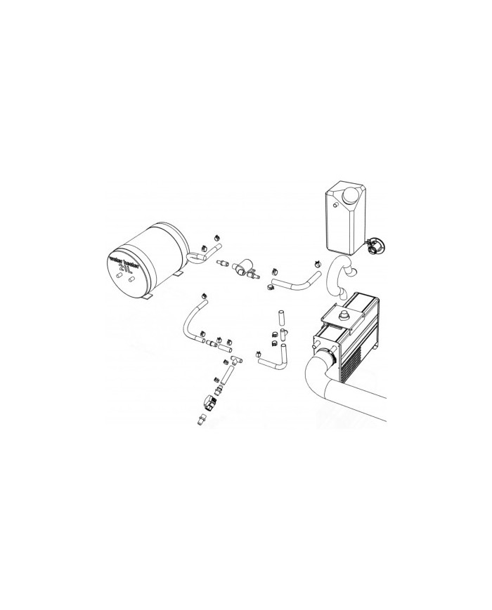 Wallas Kit d’installation bateau Viking Combi | 