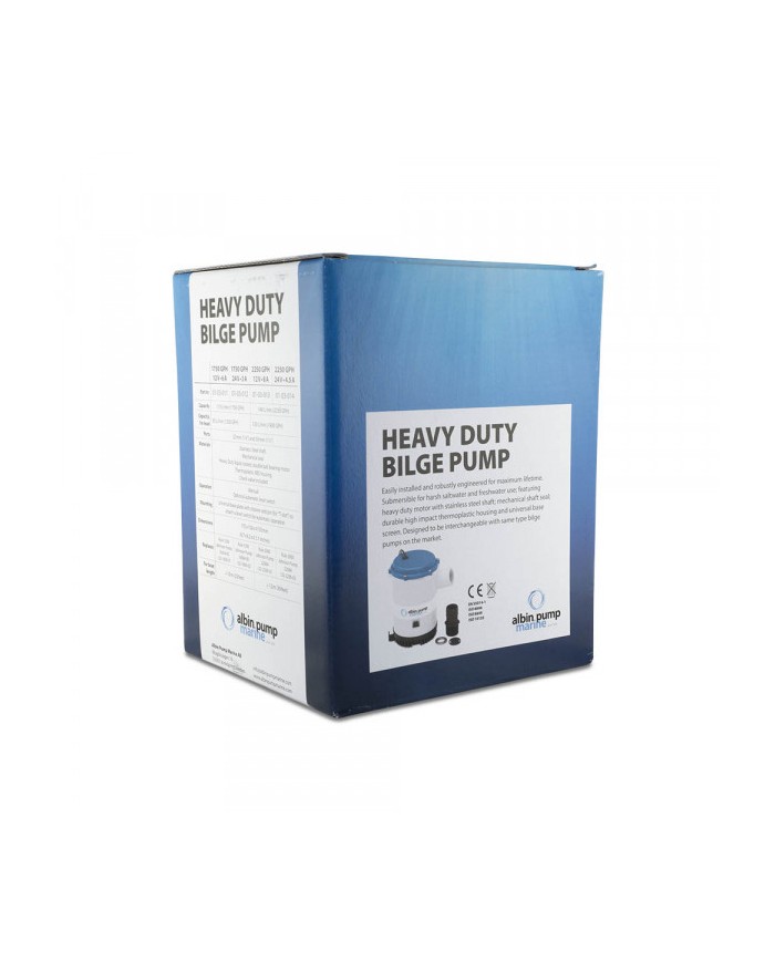 Albin Group Bilgenpumpe Heavy Duty 1750 GPH 12V | 