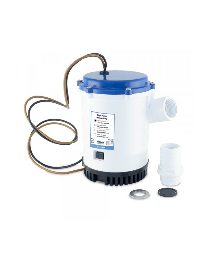 Albin Group Pompe de cale1750 GPH 12V | 