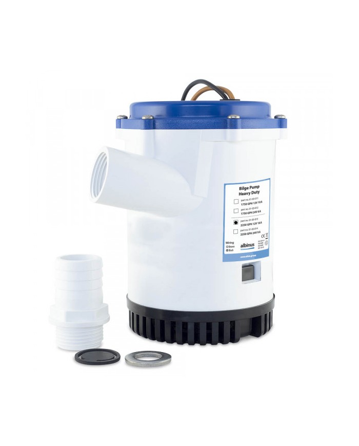 Albin Group Pompe de cale lourde 2250 GPH 24V | 