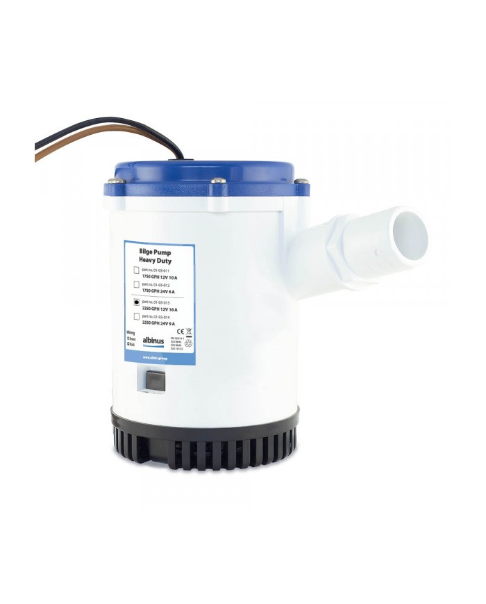 Albin Group Pompe de cale lourde 2250 GPH 24V | 