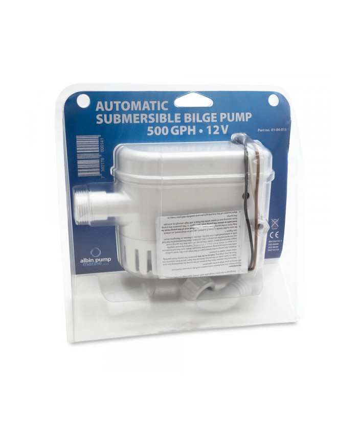 Albin Group Automatische Bilgenpumpe 500 GPH 12V | 