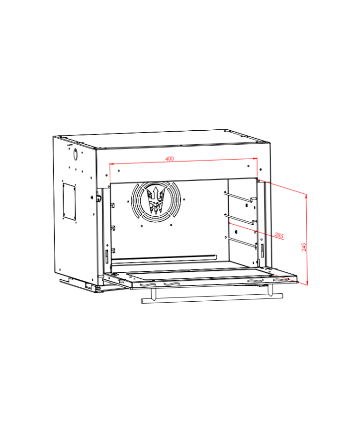 Wallas Combiné cuisinière-four diesel 77D | 