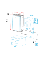 Wallas Chauffage eau 40EA pour chalet | 