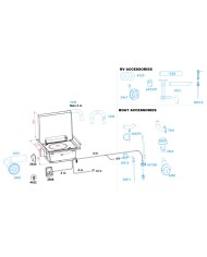 Wallas Cuisinière diesel 600D encastrée Flush Forge | 