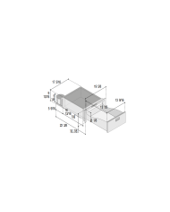 Vitrifrigo Kühl-Gefrierkombination, D20AX HP, aus Edelstahl | 