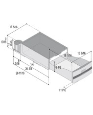 Vitrifrigo Tiroirs de réfrigération/congélation D30A | 