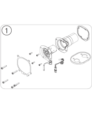 Webasto Service Kit AT2000ST/STC Brenner Diesel 12 V | 4054037240546