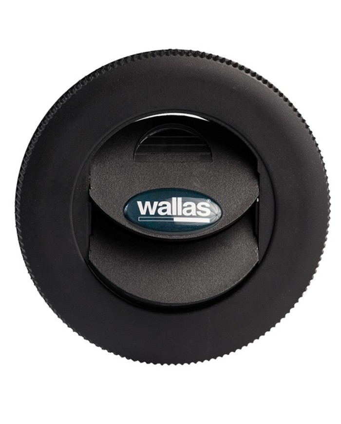 Auslassblende Ø75 mm schwarz | Wallas