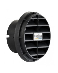 WALLAS AUSLASSBLENDE D = 75MM SCHWARZ