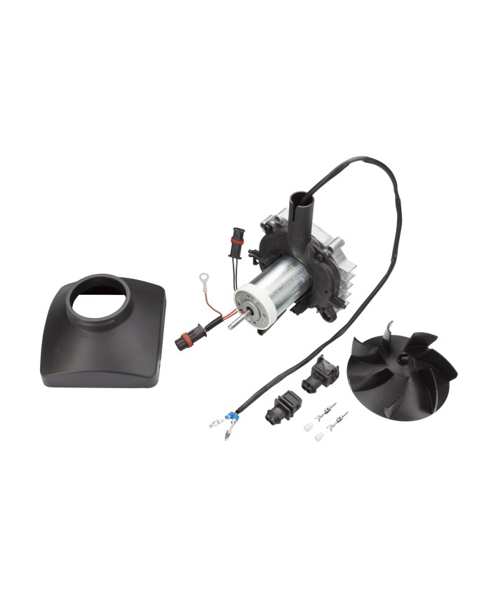 Webasto Pièce d'échange Système d'entraînement Air Top 2000 ST 12 V avec câble de pompe dosage, ventilateur et coque avant Ø60 | 4054037008054