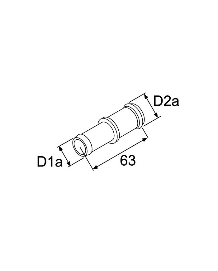 Webasto Tube de raccordement 18/22 plastique | 4054037046865