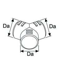 Webasto Y-Verteilerstück 60/60/60 | 4054037049927