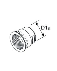 Webasto Écrou-raccord pour diffuseur D90 | 4054037048609