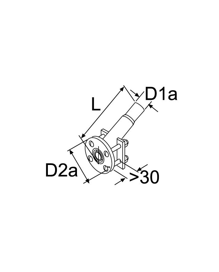 Webasto Traversée de coque D22 | 4054037043710