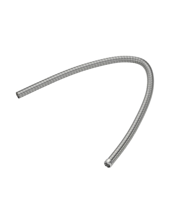 Webasto Tuyau flexible d'échappement 22x2 INOX avec bout 700mm | 
