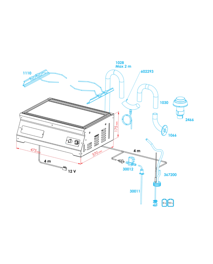 Wallas Cuisinière diesel Safeflame 85DP | 