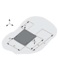 Webasto BLUESKY ELECTRIC L770 W720 GLASS | 