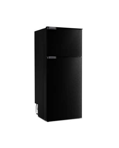 Réfrigérateur-congélateur double porte DP260 I DGT noir avec thermostat digital sans cadre de montage